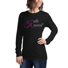 Load image into Gallery viewer, Kute Kasual Unisex Long Sleeve Tee